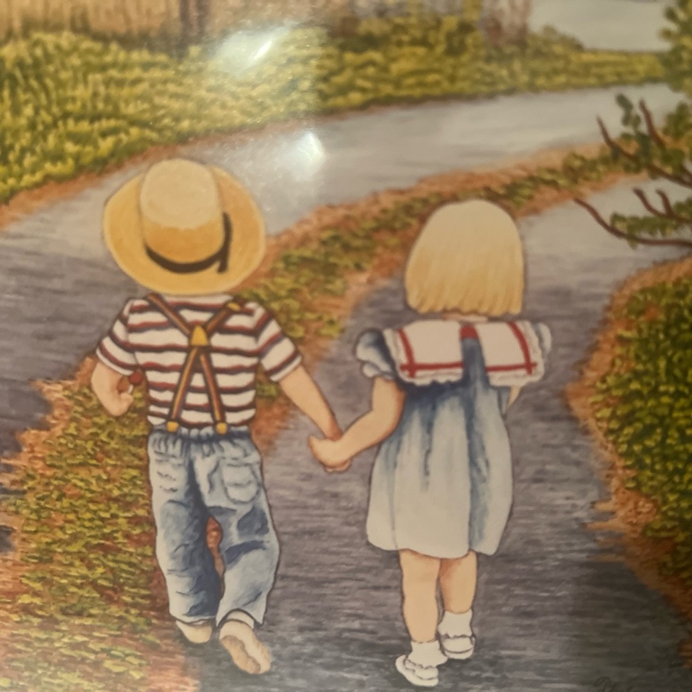 Vintage Style Children's Artwork